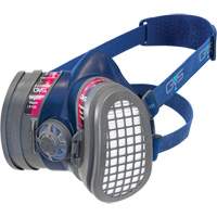 Respirateur Elipse &agrave; profil bas OV/P100 NIOSH avec filtres de rechange, &eacute;lastom&egrave;re/Thermoplastique, Petit/Moyen Les Distributions ICE