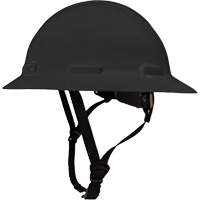 Casque de s&eacute;curit&eacute; &agrave; bordure compl&egrave;te LIDGUARD avec mentonni&egrave;re, R&eacute;pond aux normes CSA type 1, Suspension Rochet, Ventil&eacute; Les Distributions ICE