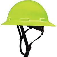 Casque de s&eacute;curit&eacute; &agrave; bordure compl&egrave;te LIDGUARD avec mentonni&egrave;re, R&eacute;pond aux normes CSA type 1, Suspension Rochet, Ventil&eacute; Les Distributions ICE