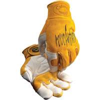 Caiman&reg; Premium TIG/MIG Welder's Gloves with Hook & Loop Closure, Split Cowhide, Size Medium Les Distributions ICE