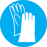 Right to Know Pictogram Labels -Boots, Vinyl, Sheet, 5/8" L x 3/4" W Les Distributions ICE