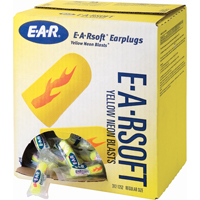 E-A-Rsoft Yellow Neon Blasts Earplugs, Bulk - Polybag Les Distributions ICE