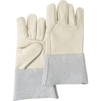 Gants de travail d'usage standard, Grand, Paume en Cuir fleur de vache Les Distributions ICE