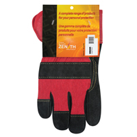 Gants d'ajusteur doubl&eacute;s pour l'hiver &agrave; chaleur sup&eacute;rieure, Grand, Paume en Cuir de vache refendu, Doublure en Thinsulate Les Distributions ICE