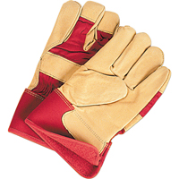 Gants d'ajusteur doubl&eacute;s pour l'hiver &agrave; chaleur sup&eacute;rieure, Grand, Paume en Cuir fleur de porc, Doublure en Thinsulate Les Distributions ICE