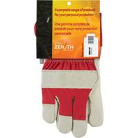 Gants d'ajusteur doubl&eacute;s pour l'hiver &agrave; chaleur sup&eacute;rieure, Grand, Paume en Cuir fleur de porc, Doublure en Thinsulate Les Distributions ICE