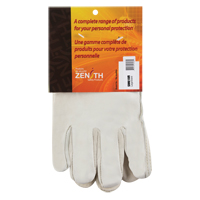 Gants de conducteur doubl&eacute;s pour l'hiver, Petit, Paume en Cuir fleur de vache, Molleton Les Distributions ICE
