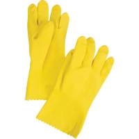 Gants ChemStop, Taille Petit/7, 12" lo, Latex, Doublure en Ouat&eacute;e, 16 mils Les Distributions ICE