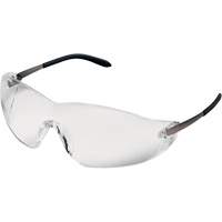 Lunettes de s&eacute;curit&eacute; Blackjack, Lentille Transparent, Anti-&eacute;gratignures, ANSI Z87+/R&eacute;pond ou surpasse la norme CSA Z94.3 Les Distributions ICE