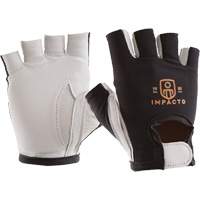 Gant droit antichoc, Taille Moyen, Paume Ch&egrave;vre/Cuir refendu Les Distributions ICE