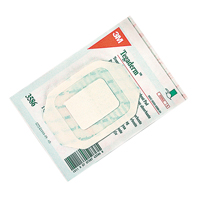 Pansement transparent Tegaderm avec tampon absorbant, Rectangulaire/carr&eacute;e, 4", Plastique, St&eacute;rile Les Distributions ICE