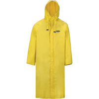 Hurricane Flame Retardant/Oil Resistant Rain Suits - 48" Coat, 5X-Large, Yellow Les Distributions ICE
