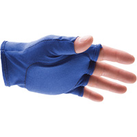 Doublures antichocs pour gants sans doigts, main droite, 6/T-petit, Paume en Synth&eacute;tique, Poignet &agrave; enfiler Les Distributions ICE
