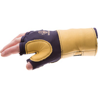 Gants de protection sup&eacute;rieure contre les impacts & les microtraumarismes r&eacute;p&eacute;t&eacute;s, main droite, Taille T-petit, Paume Cuir fleur Les Distributions ICE