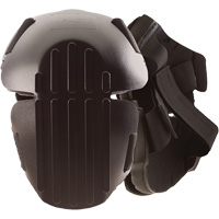Hard Shell Knee Pads, Hook and Loop Style, Plastic Caps, Foam Pads Les Distributions ICE