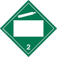 Plaque-&eacute;tiquette TMD gaz non toxique, Plastique Les Distributions ICE