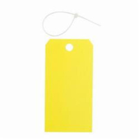 &eacute;tiquettes vierges pour la pr&eacute;vention des accidents, M&eacute;tal, 3" la x 5-3/4" h Les Distributions ICE