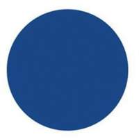 &eacute;tiquettes rondes inscriptibles, Cercle, 3" lo x 3" la, Bleu Les Distributions ICE