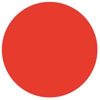 &eacute;tiquettes rondes inscriptibles, Cercle, 3" lo x 3" la, Rouge Les Distributions ICE