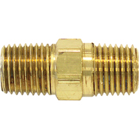 Male Hex Nipple, Brass Les Distributions ICE