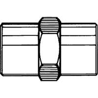 RACCORD FEMELLE HEXAGONAL(F)NPT1/8"(F)1/8"LAITON, Laiton Les Distributions ICE