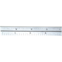 Junior Combination Squares, 4" L, 8/100" Graduations, Steel, Satin Les Distributions ICE