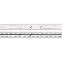 Junior Combination Squares, 6" L, Steel, Satin Les Distributions ICE