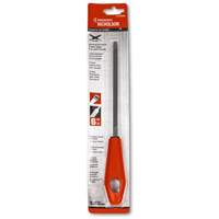 Extra Slim Taper File with Red Handle, Triangle, 6", Single Les Distributions ICE