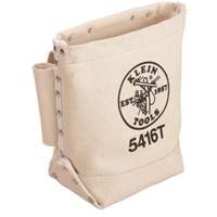 Bull-Pin & Bolt Tool Bag with Tunnel Loop, Tool Holder, Canvas, 3 Pockets Les Distributions ICE