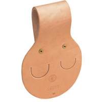 Spud Wrench Holder with Tunnel Connection, Tool Holder, Leather, 2 Pockets Les Distributions ICE