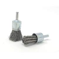 Crimped Wire End Brush, 3/4" Dia., 0.014" Wire Dia., 1/4" Shank Les Distributions ICE