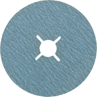 Fibre Disc, Zirconium, 80, 5" Dia x 7/8" Arbor Les Distributions ICE