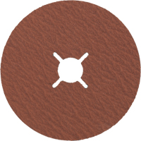 Fibre Disc, Ceramic, 80, 4-1/2" Dia x 7/8" Arbor Les Distributions ICE