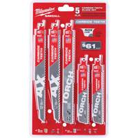 Jeu de lames en carbure Sawzall pour dents de scie Les Distributions ICE