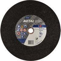 Metal A Chop Saw Cut-Off Wheel, 14" x 3/32", 1" Arbor, Type 01/41, Aluminum Oxide, 4365 RPM Les Distributions ICE