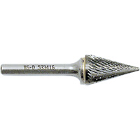 Fraise conique M4-D JET-KUT, 3/8" dia., 1/4" Tige, 5/8" Prof. de la coupe Les Distributions ICE