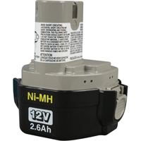 Pod-Style Battery, Ni-MH, 12 V, 2.6 A Les Distributions ICE