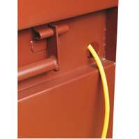Armoire &agrave; tablettes Jobsite, Acier, 47,5 pi³, Rouge Les Distributions ICE