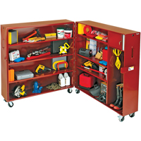 Rolling Clam Shell Cabinet Les Distributions ICE