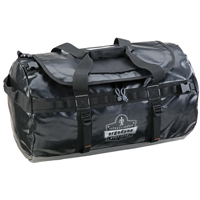 Water Resistant Duffel Bags, Vinyl, 1 Pockets, Black Les Distributions ICE