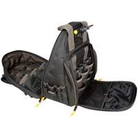 Techgear 53-Pocket Tool Backpack, 16" L x 13-1/4" W, Black, Polyester Les Distributions ICE