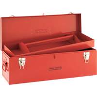 Tool Box, 10-3/4" D x 25-1/2" W x 10" H, Red Les Distributions ICE