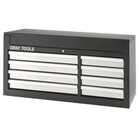 Coffre sup&eacute;rieur - 8 tiroirs, 53-3/8" la, 8 tiroirs, Noir Les Distributions ICE