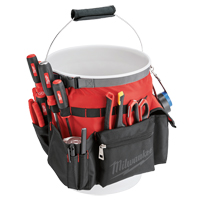 Sac organiseur pour seau, 10" lo x 10" la x 13-1/2" h, Nylon, Rouge Les Distributions ICE