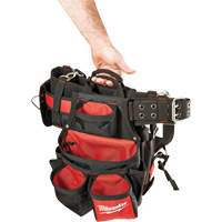 Contractor Work Belt With  Suspension Rig, Nylon, Black Les Distributions ICE