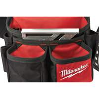 Contractor Work Belt With  Suspension Rig, Nylon, Black Les Distributions ICE