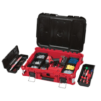 Boîte &agrave; outils Packout, 22" x 16" x 7", Noir/Rouge Les Distributions ICE