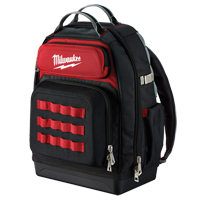 Ultimate Jobsite Backpack, 20" L x 17" W, Black, Ballistic Les Distributions ICE