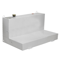 Steel Fuel Transfer Tank, Steel, 100 Gal. Capacity, White Les Distributions ICE