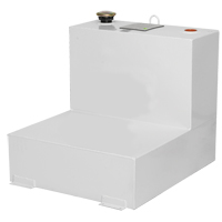 Steel Fuel Transfer Tank, Steel, 48 gal. Capacity, White Les Distributions ICE